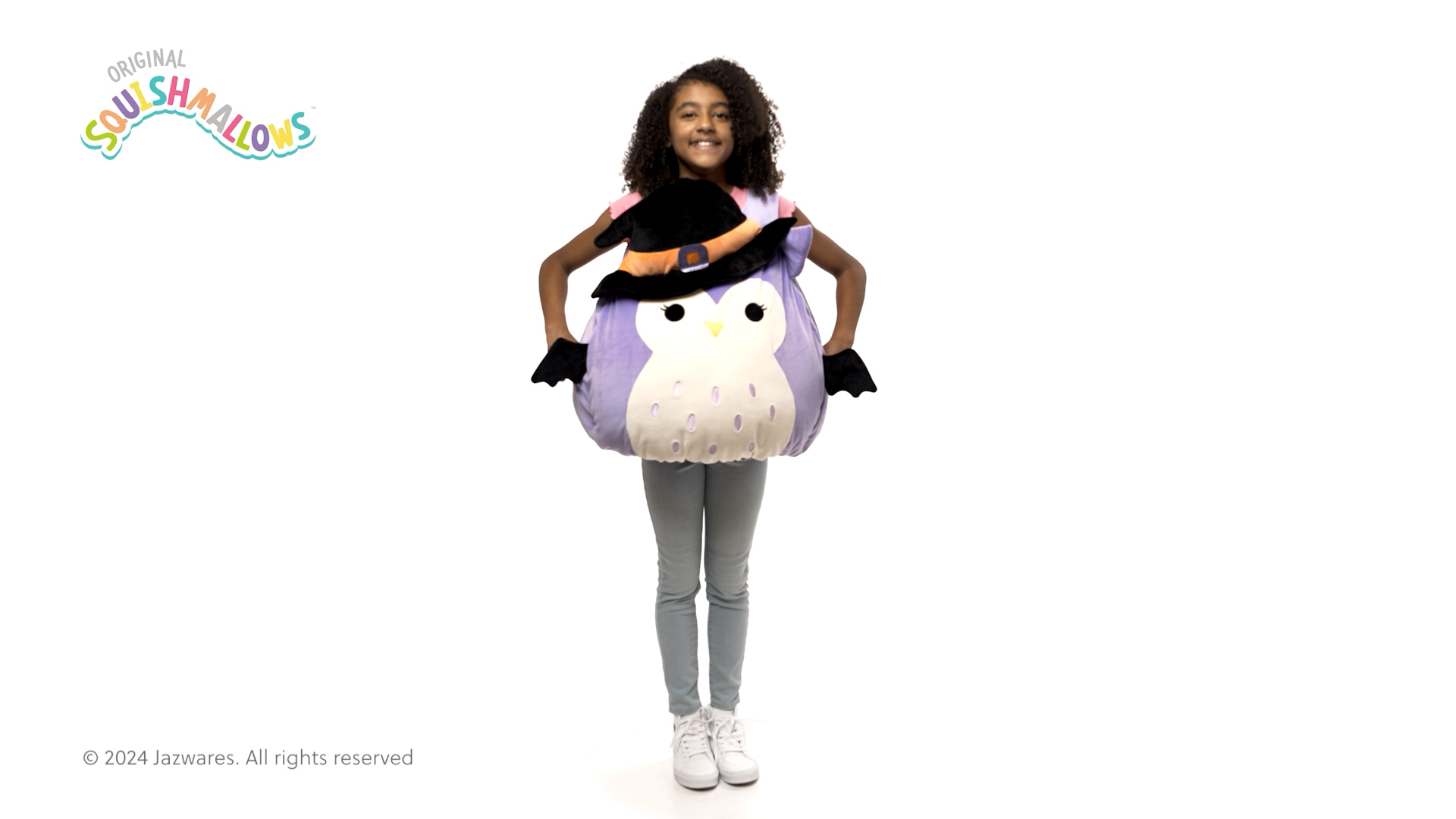 JWC1250 Holly the Owl Squish Vest 360 Action Rotation